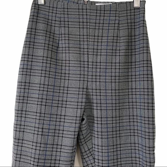 REVOLVE About Us Celine Pants Gray Plaid size XS - Picture 10 of 11